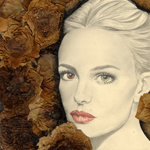 Anielka Hampson Drawing Study For Femme Fatale Series 13